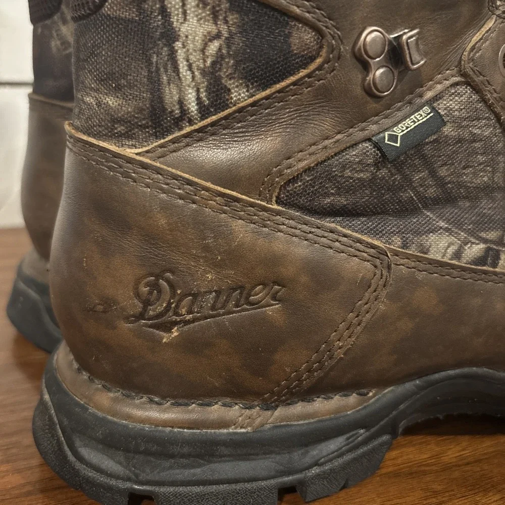 Danner Pronghorn‎ Hunting Boots Sz Men's 8.5 Mossy Oak 800g